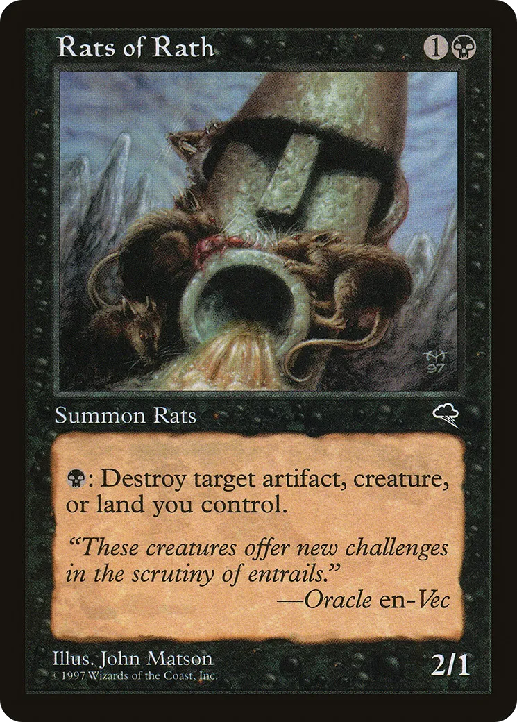 Rats of Rath — Tempest — Magic: The Gathering