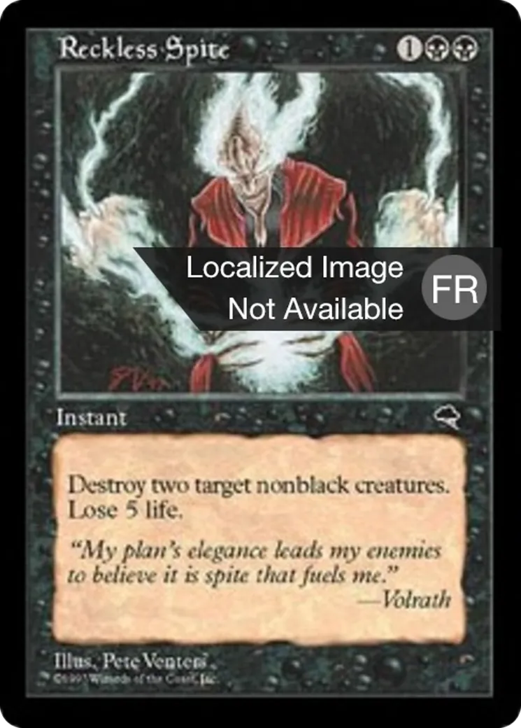 Rancune téméraire — Tempest — Magic: The Gathering