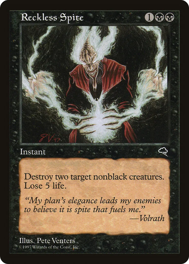 Reckless Spite — Tempest — Magic: The Gathering
