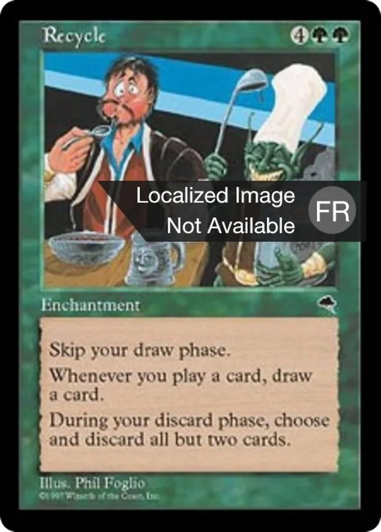 Recyclage — Tempest — Magic: The Gathering