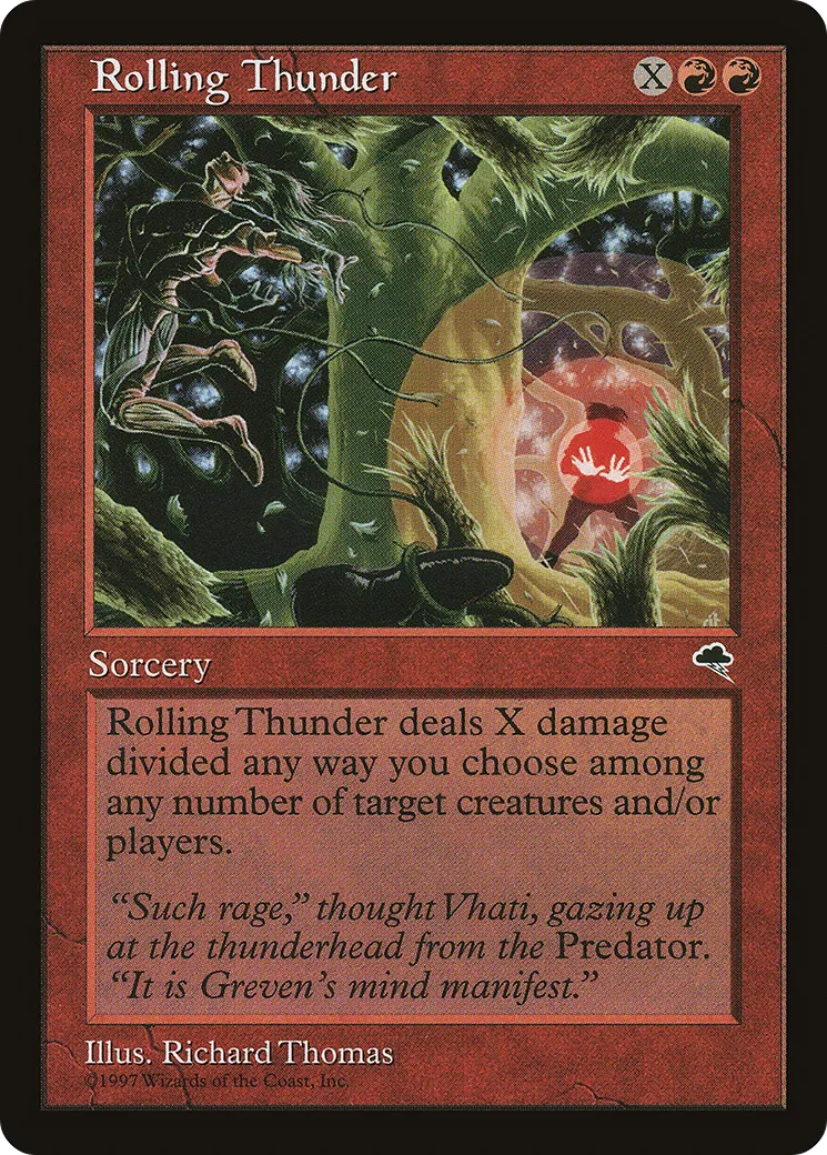 Roulement de tonnerre — Tempest — Magic: The Gathering