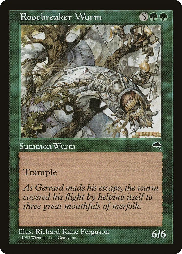 Guivre brise-racines — Tempest — Magic: The Gathering