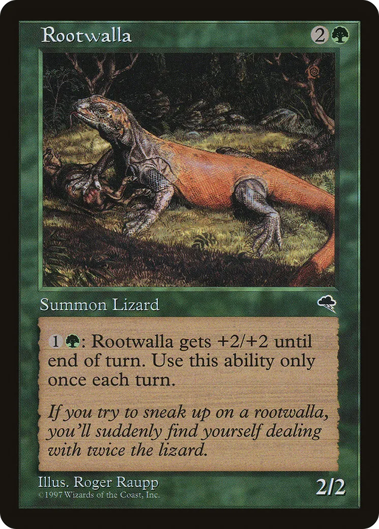 Rootwalla — Tempest — Magic: The Gathering