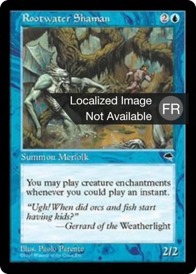 Shamane de Souchemer — Tempest — Magic: The Gathering