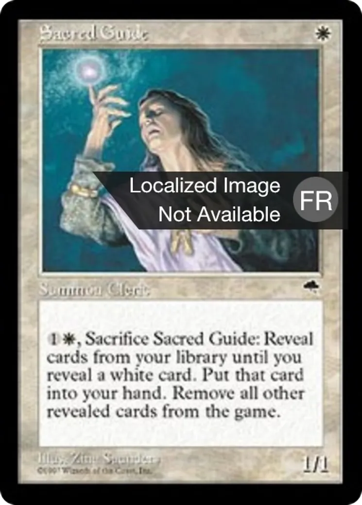 Guide sacré — Tempest — Magic: The Gathering