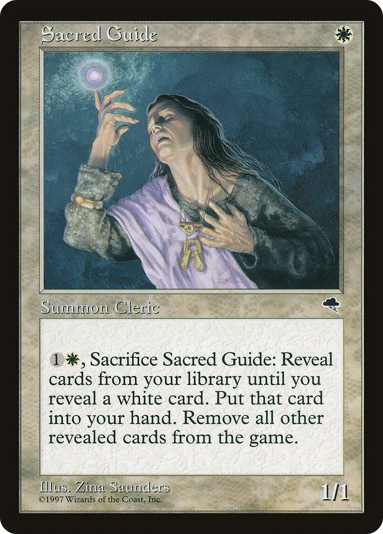 Sacred Guide — Tempest — Magic: The Gathering