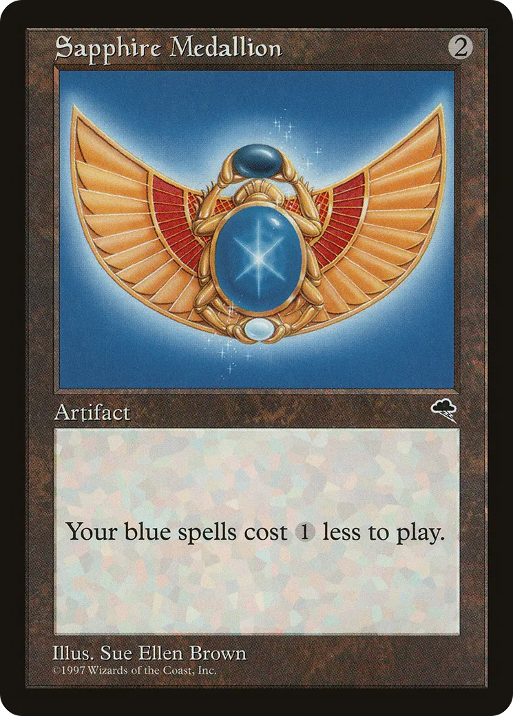 Sapphire Medallion — Tempest — Magic: The Gathering