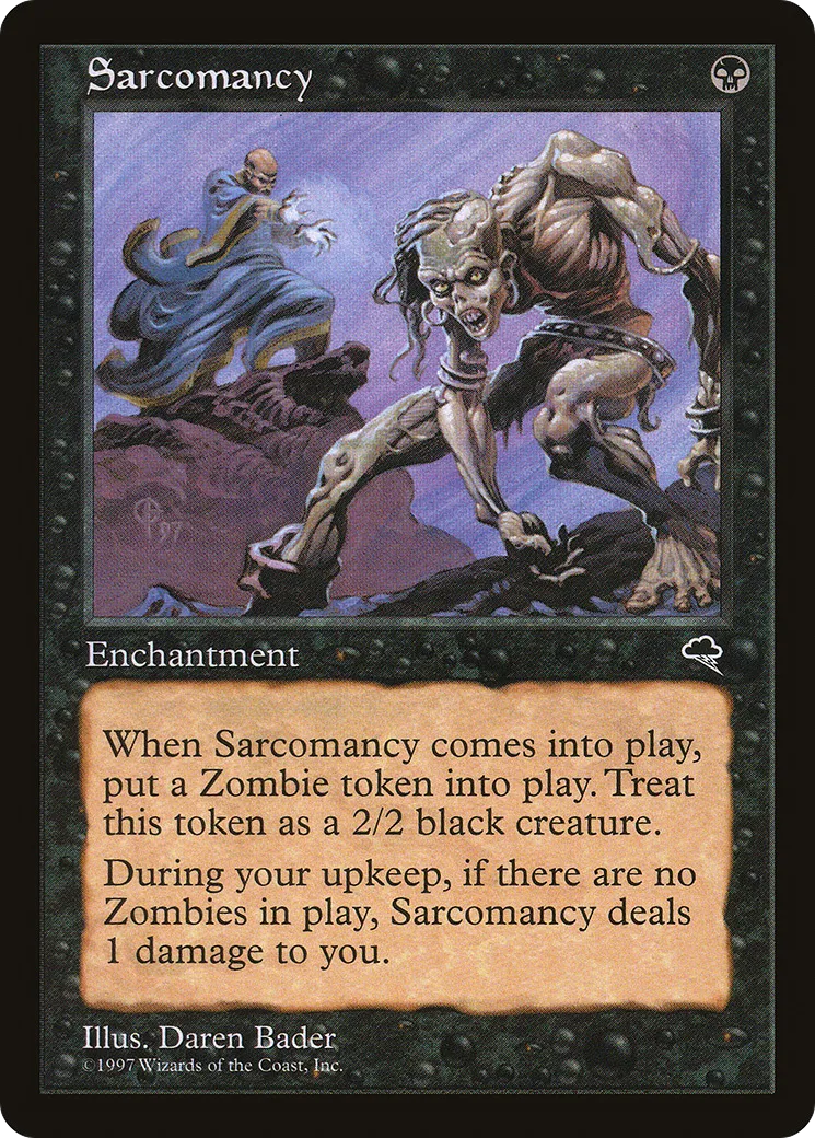 Sarcomancy — Tempest — Magic: The Gathering