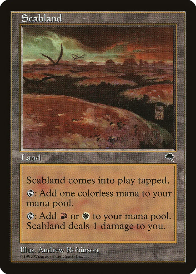 Scabland — Tempest — Magic: The Gathering