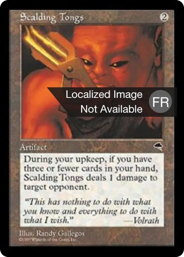 Pinces brûlantes — Tempest — Magic: The Gathering