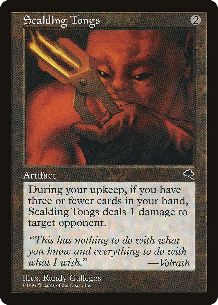 Scalding Tongs — Tempest — Magic: The Gathering