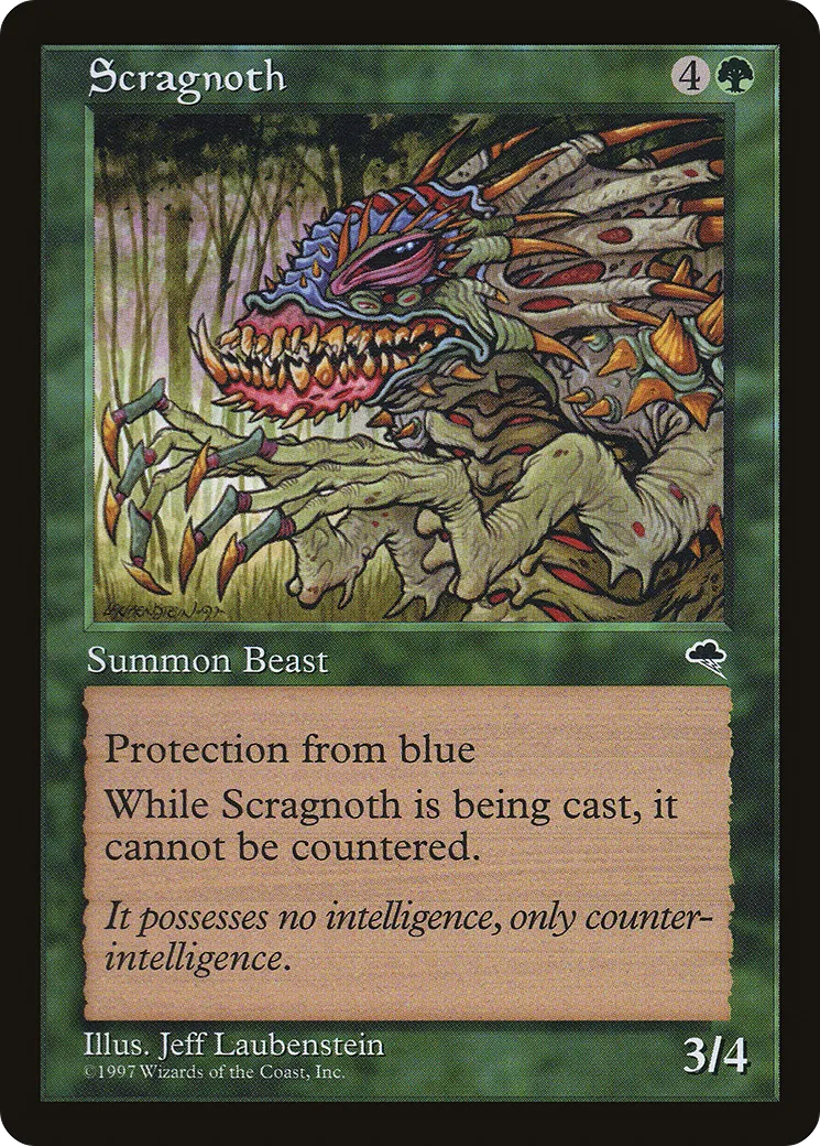 Scragnoth — Tempest — Magic: The Gathering