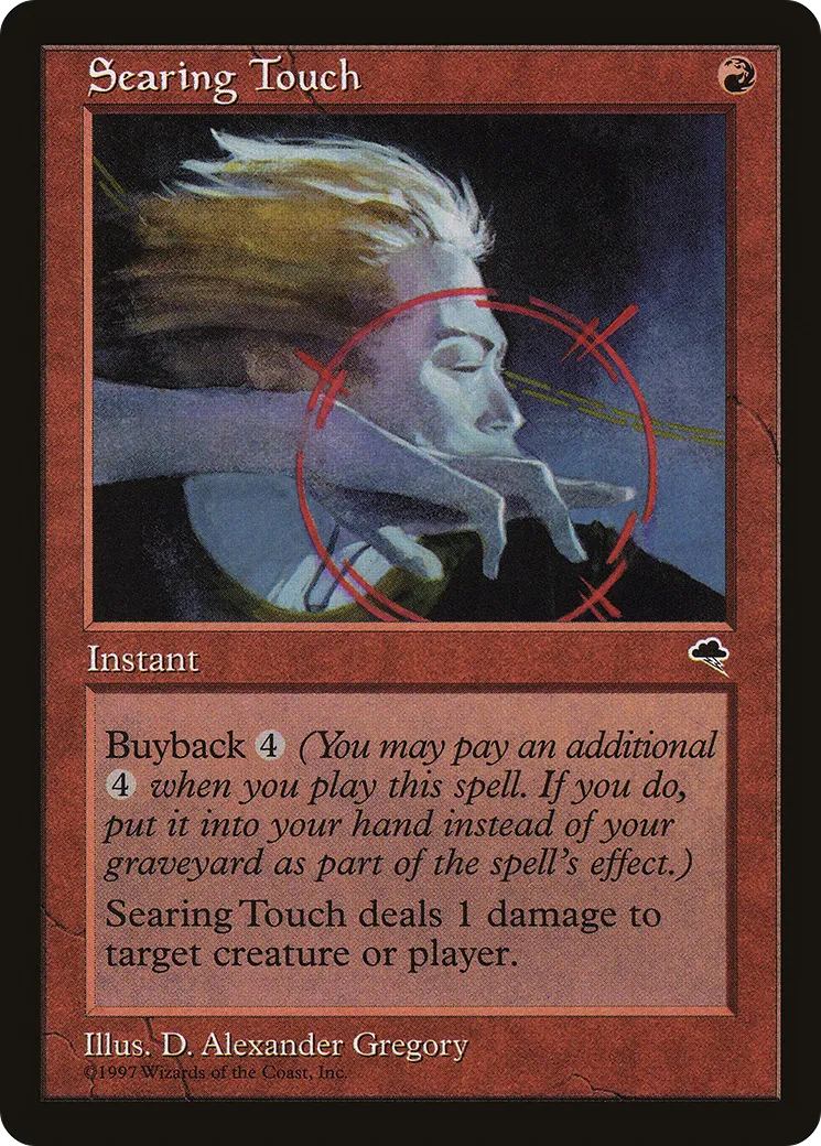 Searing Touch — Tempest — Magic: The Gathering