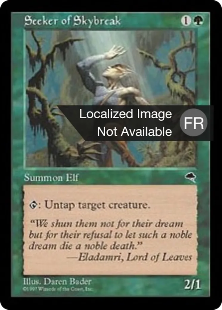 Chercheur de trouées de ciel — Tempest — Magic: The Gathering