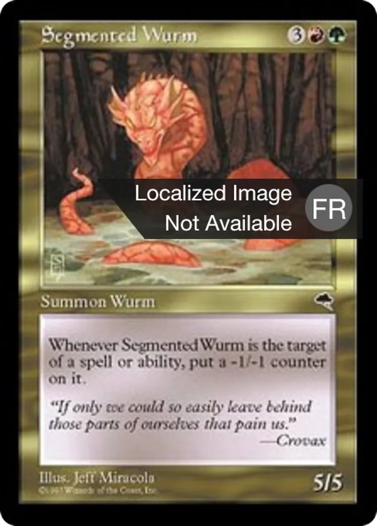Guivre segmentée — Tempest — Magic: The Gathering