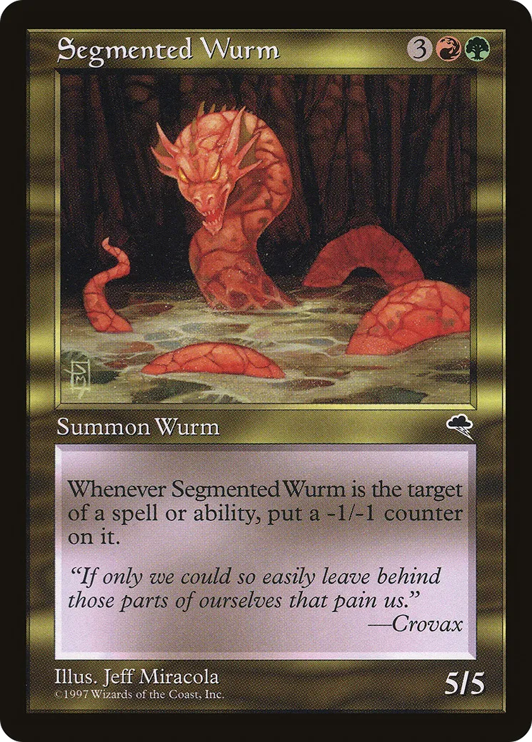 Segmented Wurm — Tempest — Magic: The Gathering