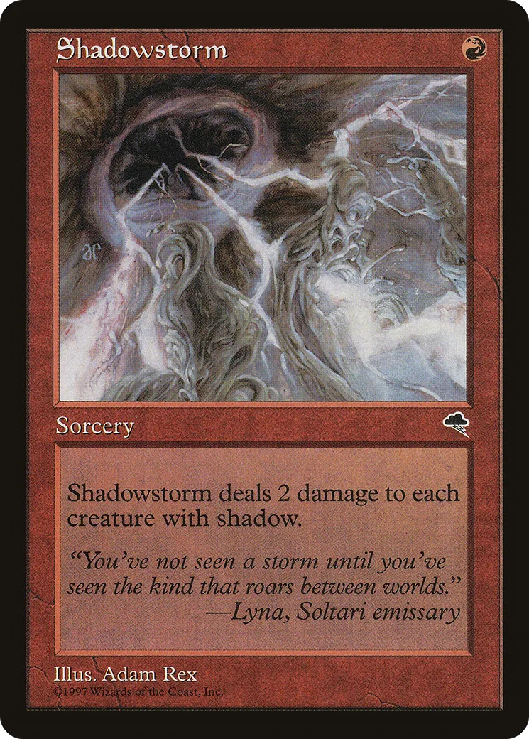 Shadowstorm — Tempest — Magic: The Gathering
