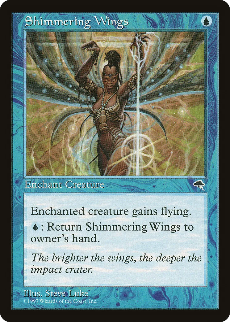 Shimmering Wings — Tempest — Magic: The Gathering