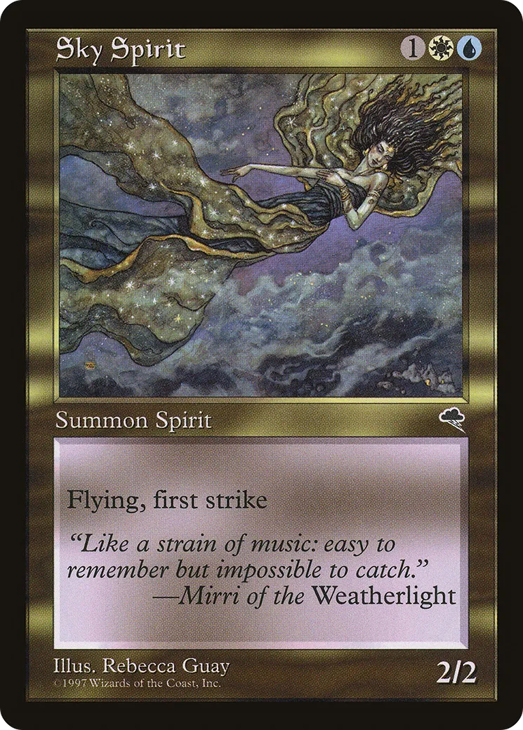 Esprit du ciel — Tempest — Magic: The Gathering