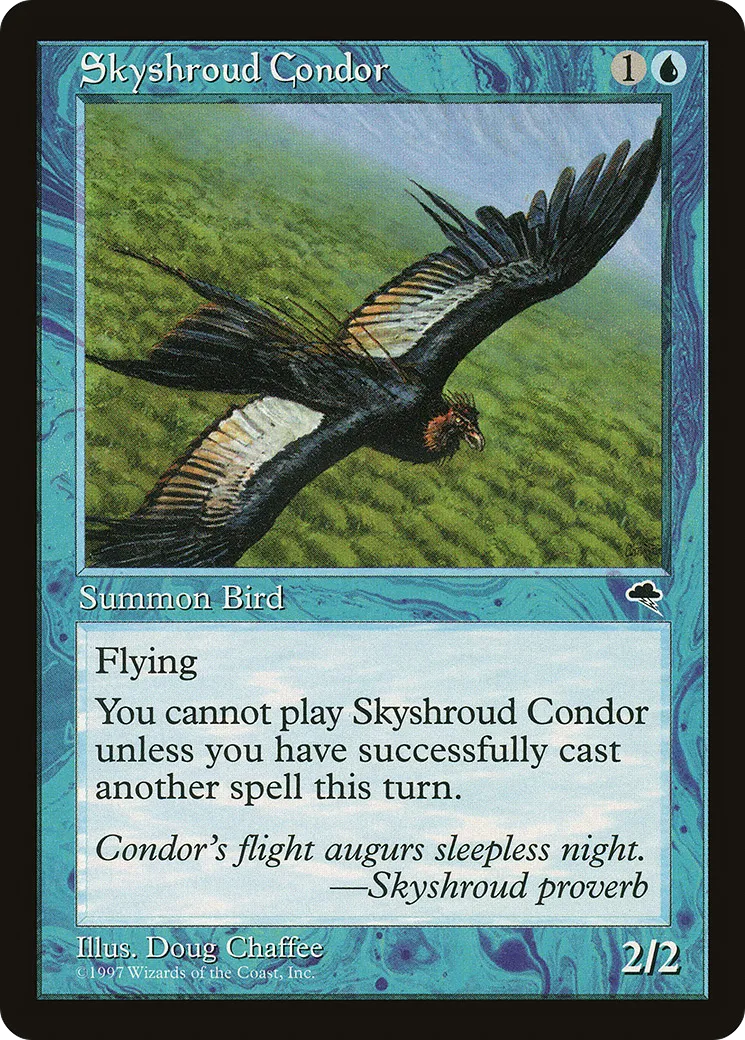 Skyshroud Condor — Tempest — Magic: The Gathering