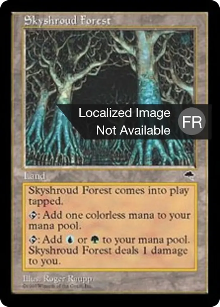 Forêt de Linciel — Tempest — Magic: The Gathering
