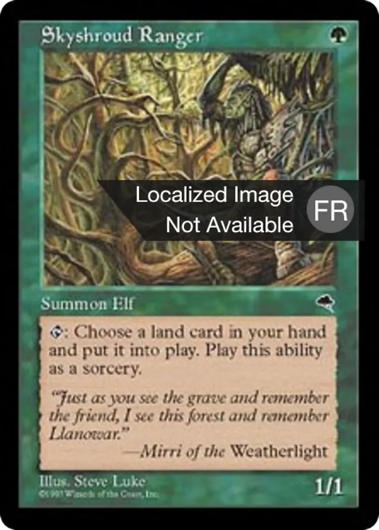 Ranger de Linciel — Tempest — Magic: The Gathering