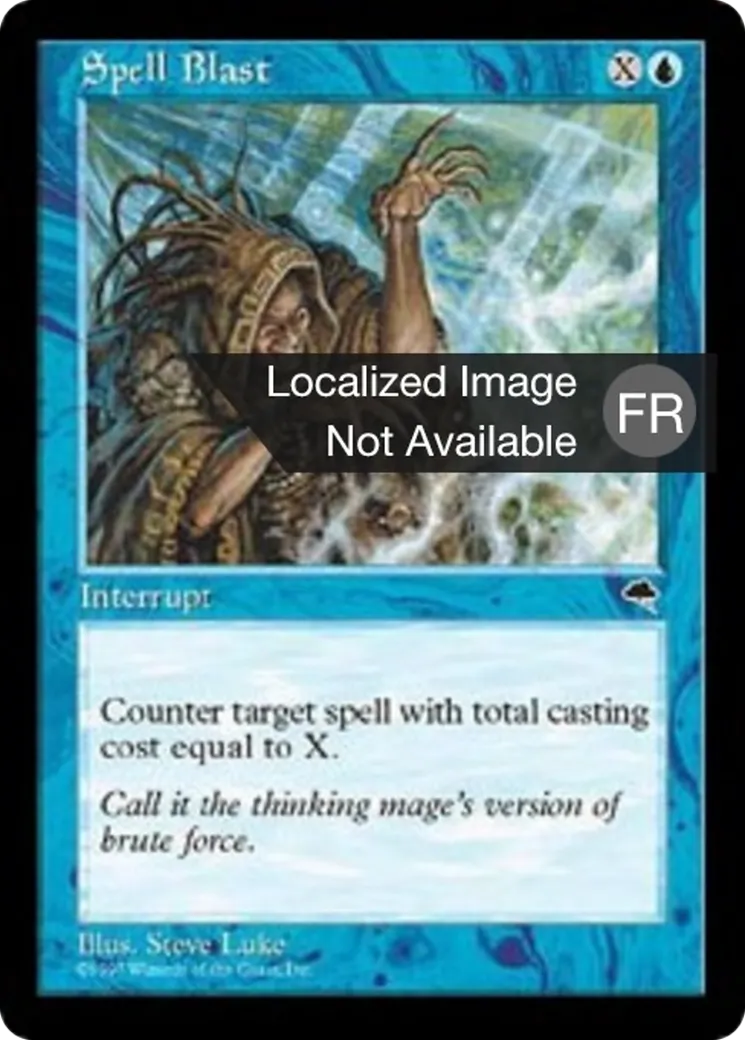 Salve d'antimagie — Tempest — Magic: The Gathering