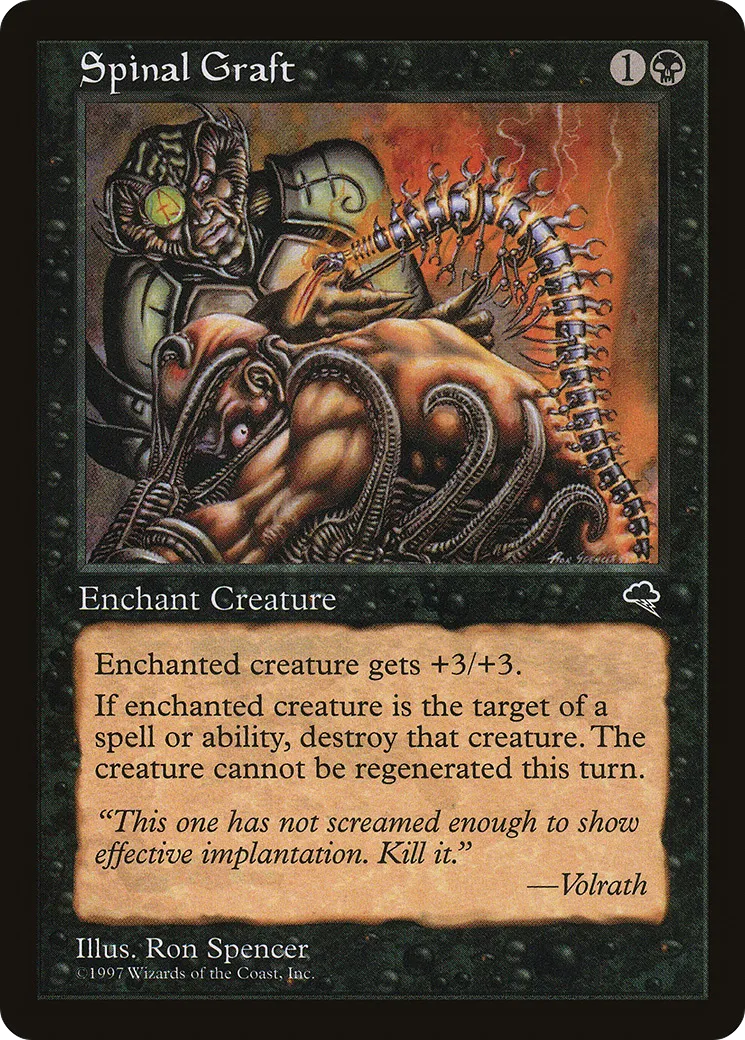 Spinal Graft — Tempest — Magic: The Gathering