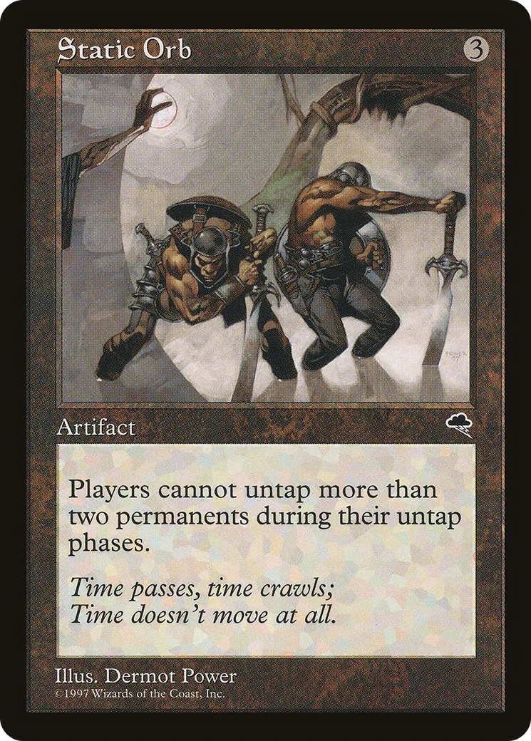 Static Orb — Tempest — Magic: The Gathering