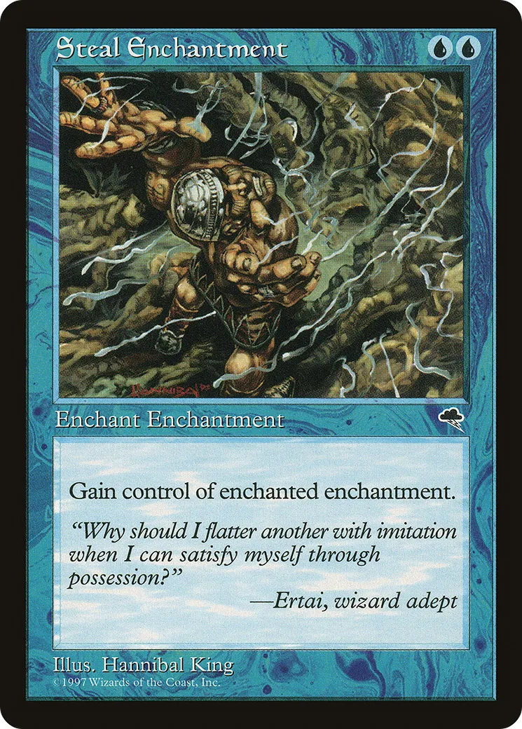 Steal Enchantment — Tempest — Magic: The Gathering