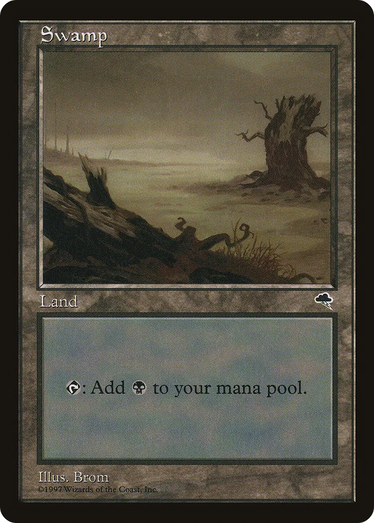 Swamp — Tempest — Magic: The Gathering