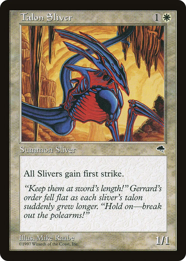 Talon Sliver — Tempest — Magic: The Gathering