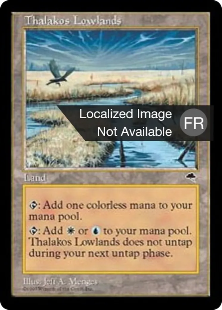 Basses terres thalakoses — Tempest — Magic: The Gathering