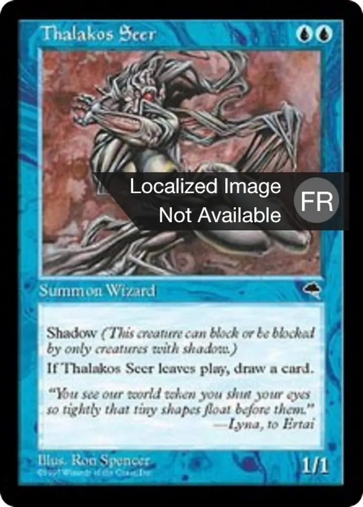 Voyante thalakose — Tempest — Magic: The Gathering