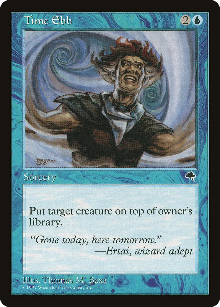 Time Ebb — Tempest — Magic: The Gathering