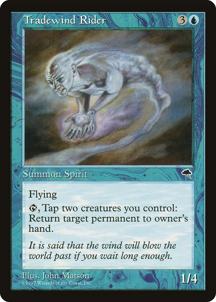 Tradewind Rider — Tempest — Magic: The Gathering