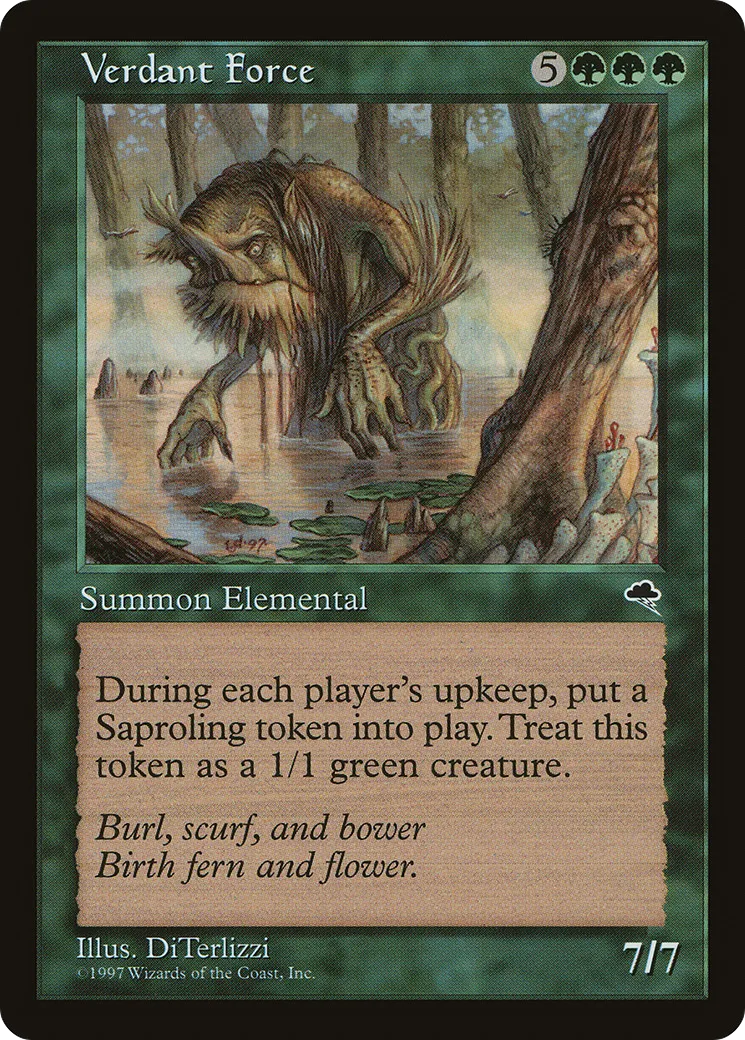 Verdant Force — Tempest — Magic: The Gathering