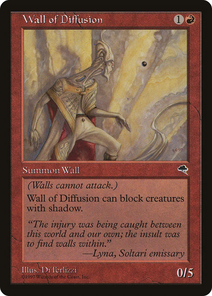 Wall of Diffusion — Tempest — Magic: The Gathering