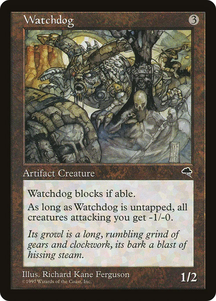 Chien de garde — Tempest — Magic: The Gathering