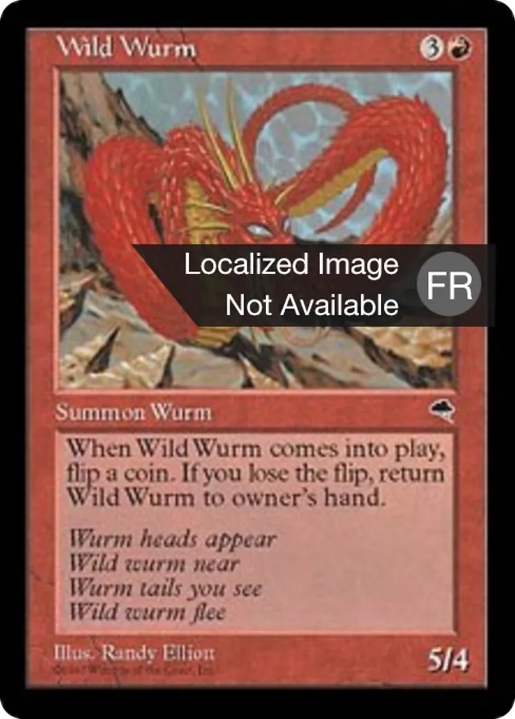 Guivre sauvage — Tempest — Magic: The Gathering