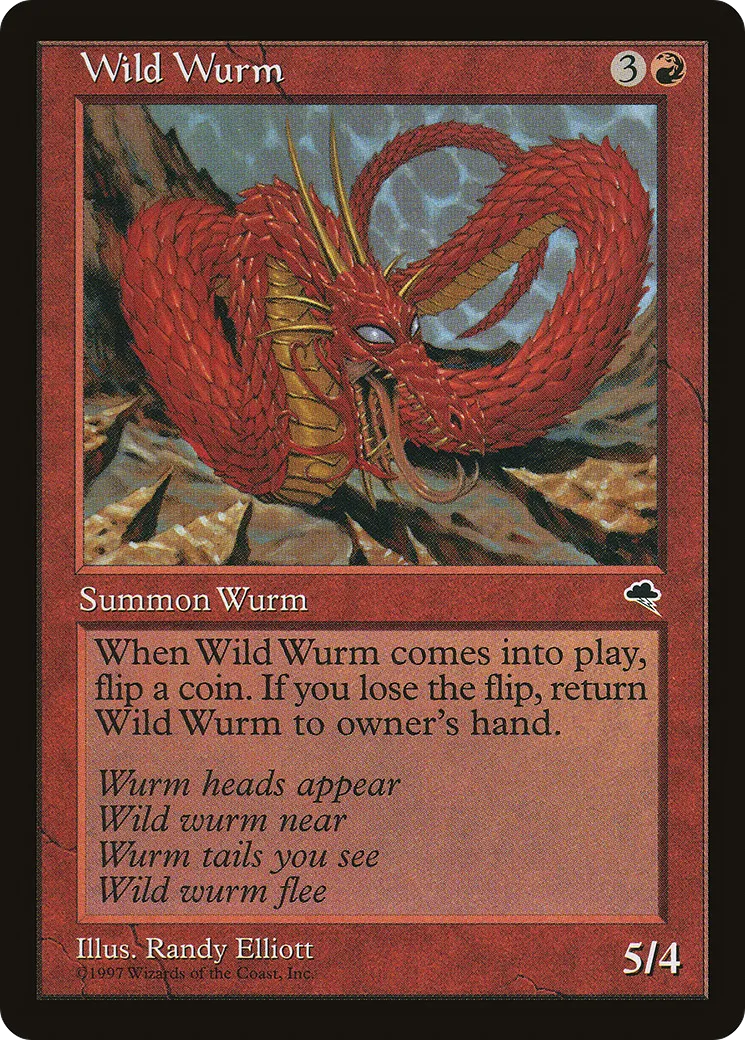 Guivre sauvage — Tempest — Magic: The Gathering