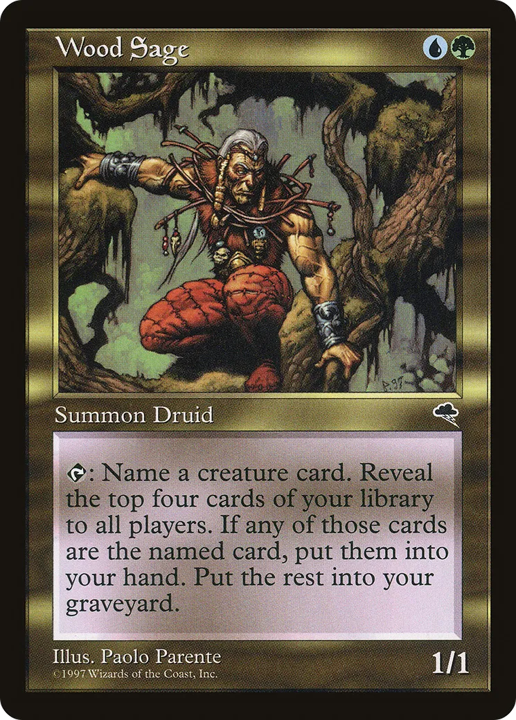 Sage des bois — Tempest — Magic: The Gathering