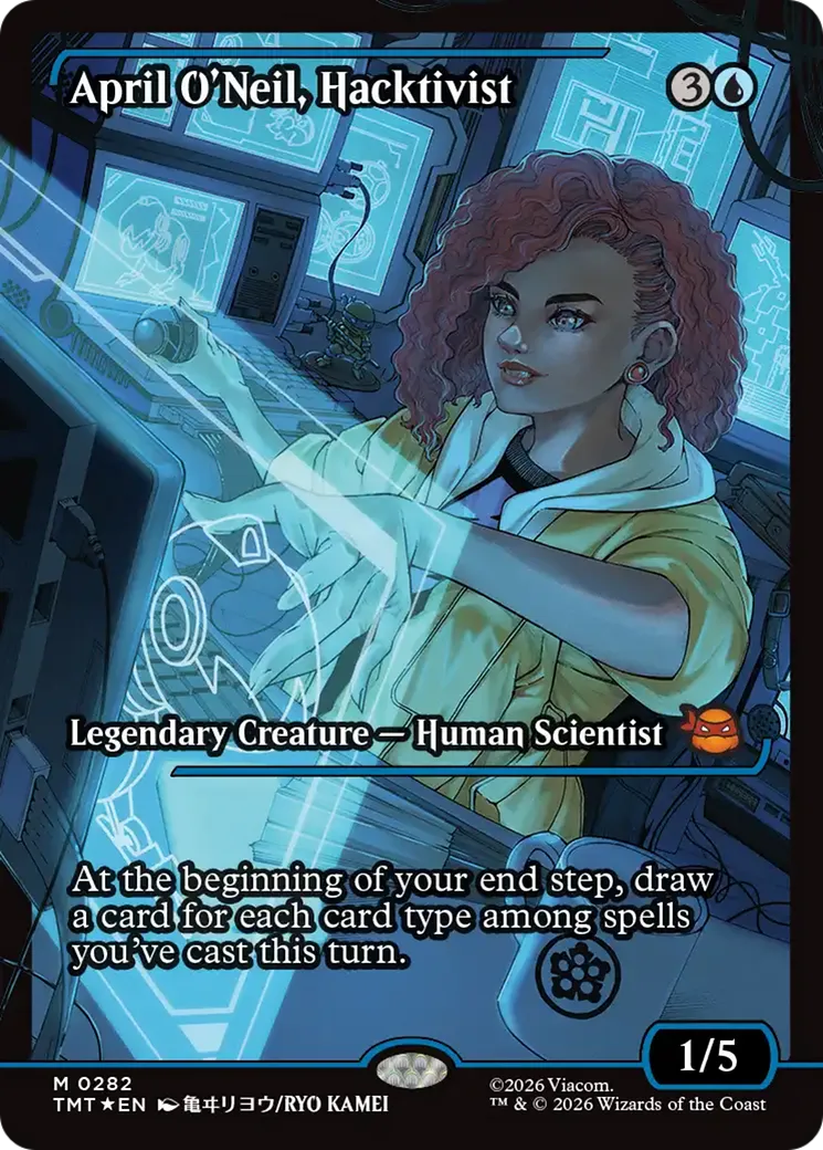 April O'Neil, Hacktivist — Teenage Mutant Ninja Turtles — Magic: The Gathering