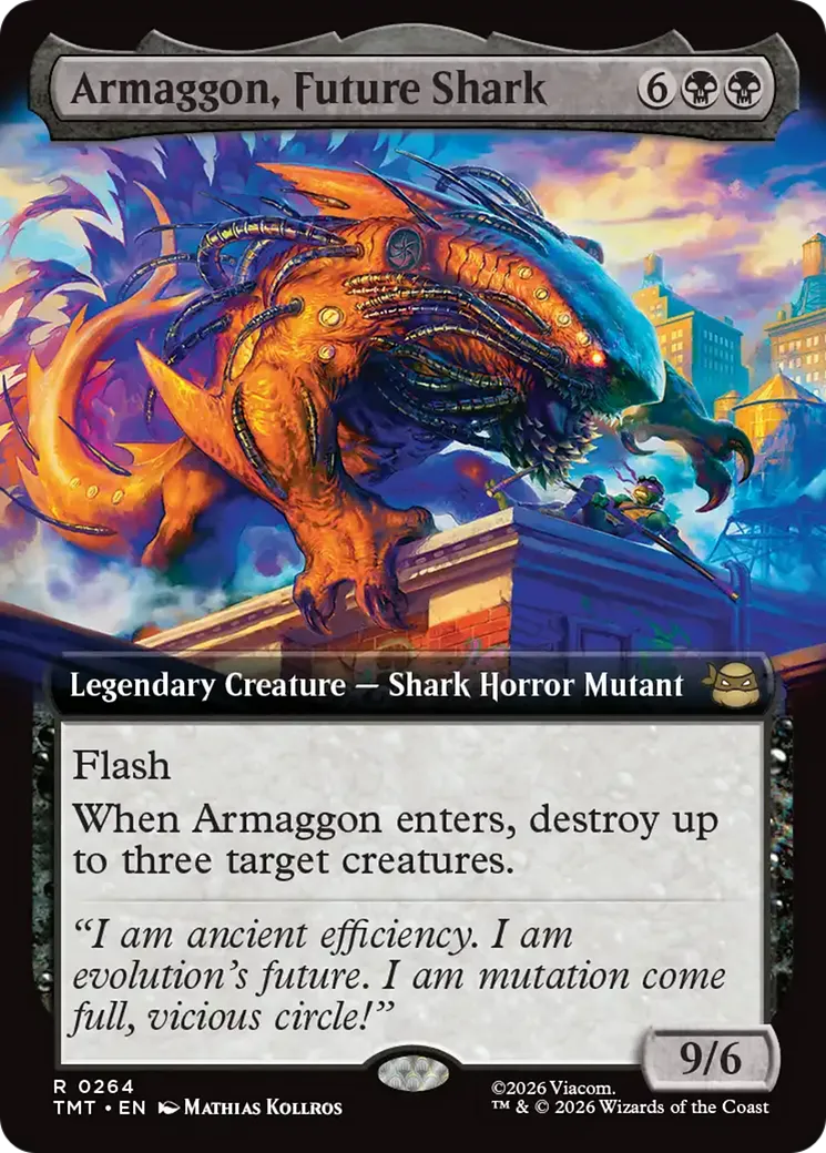 Armaggon, Future Shark — Teenage Mutant Ninja Turtles — Magic: The Gathering