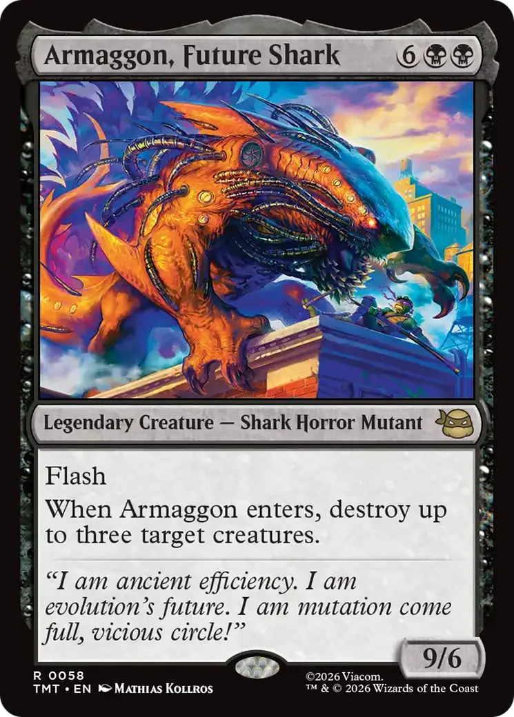 Armaggon, Future Shark — Teenage Mutant Ninja Turtles — Magic: The Gathering