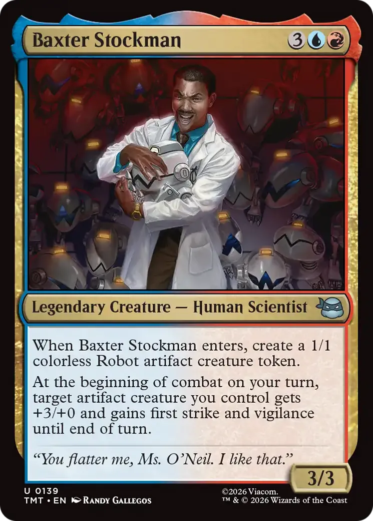 Baxter Stockman — Teenage Mutant Ninja Turtles — Magic: The Gathering