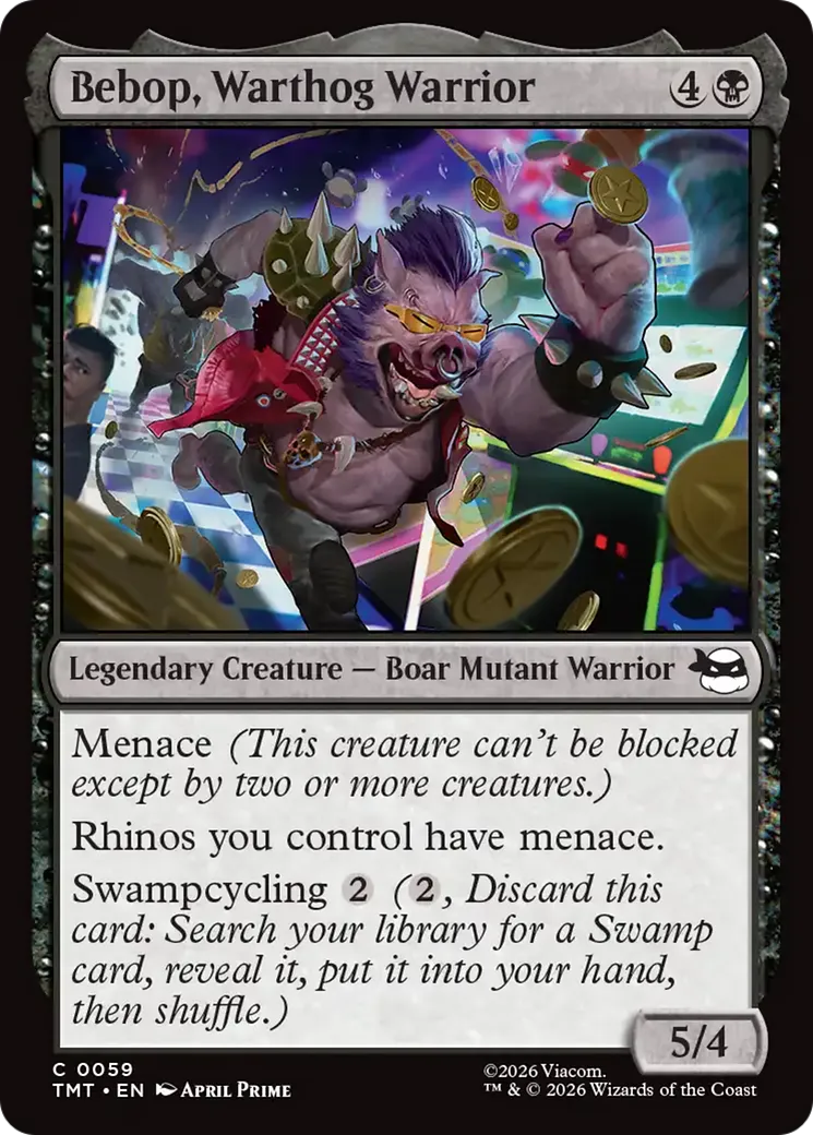 Bebop, Warthog Warrior — Teenage Mutant Ninja Turtles — Magic: The Gathering