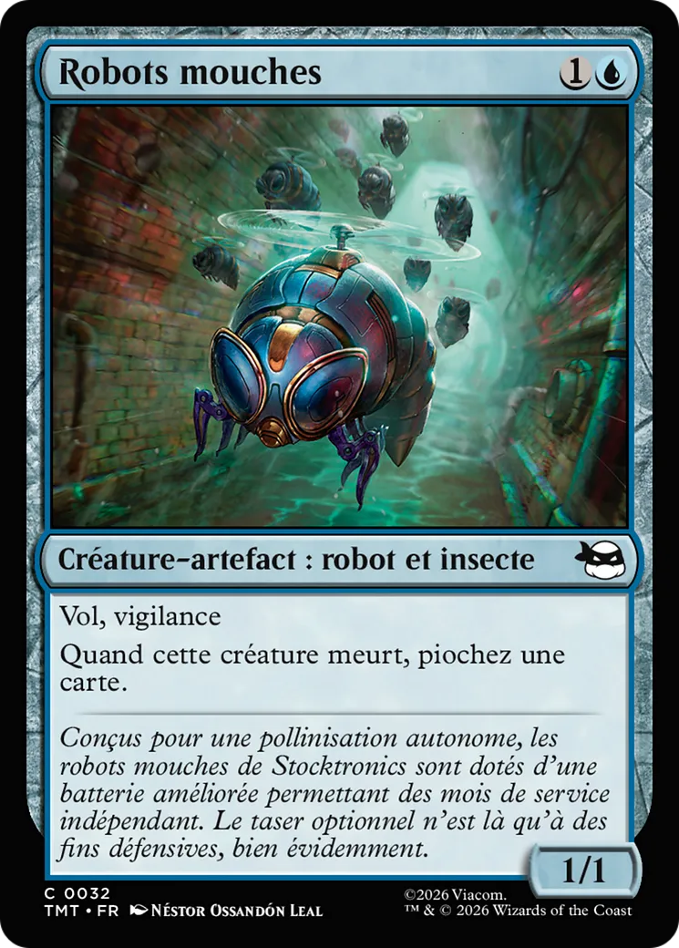 Robots mouches — Teenage Mutant Ninja Turtles — Magic: The Gathering