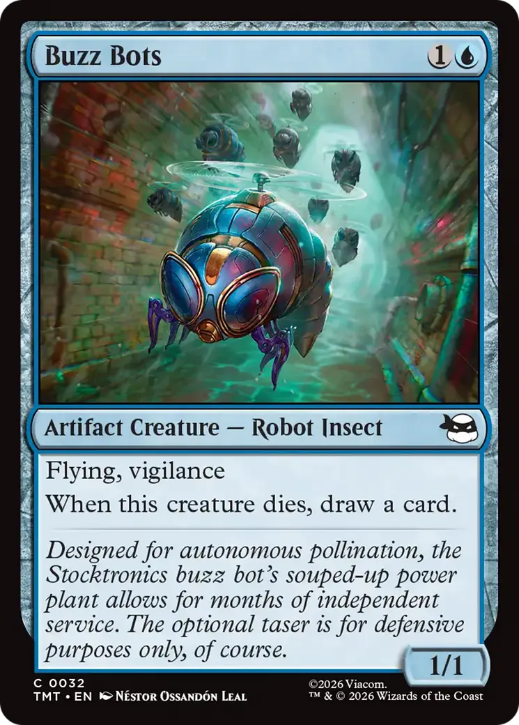 Robots mouches — Teenage Mutant Ninja Turtles — Magic: The Gathering