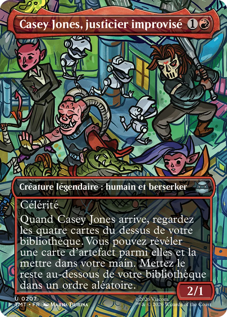 Casey Jones, justicier improvisé — Teenage Mutant Ninja Turtles — Magic: The Gathering